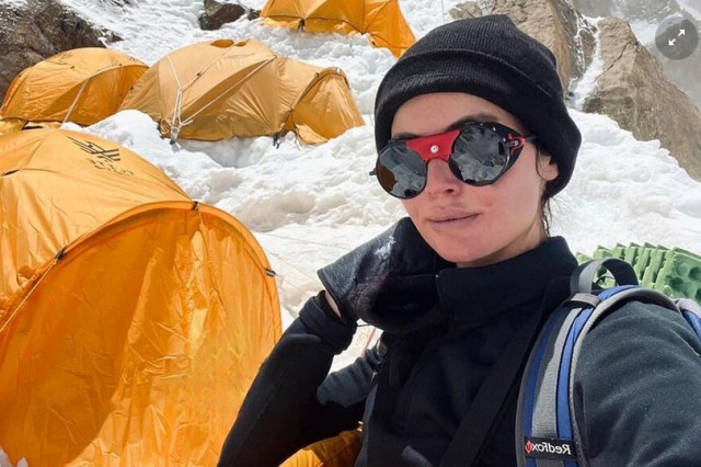 Россиянка впервые в истории покорила все высочайшие горы