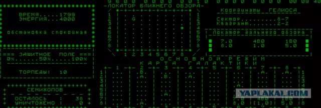 40 лет назад процесс игры на компьютере выглядел примерно так