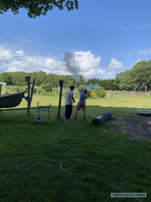 В Польше каждый год проводят живые ролевые игры, где участники притворяются американцами