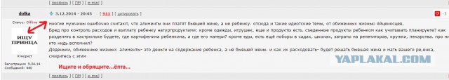 Прекратить алиментный грабеж мужчин
