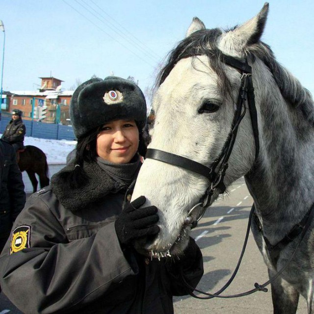 Обезоруживающая красота русской полиции