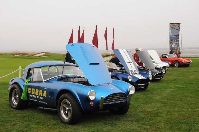 Выставка суперкаров Pebble Beach Concours