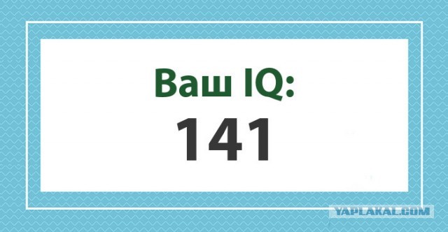 А какой у Вас IQ?