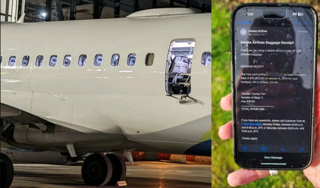 СМИ: найдена дверь аварийного выхода от Boeing 737 MAX 9 и рабочий iPhone, которые упали с высоты 4800 метров