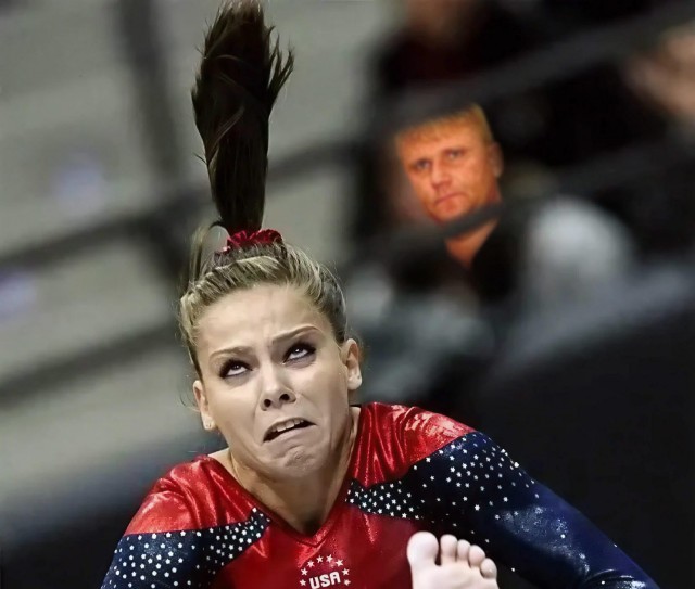 Фотожаба Гимнасточка