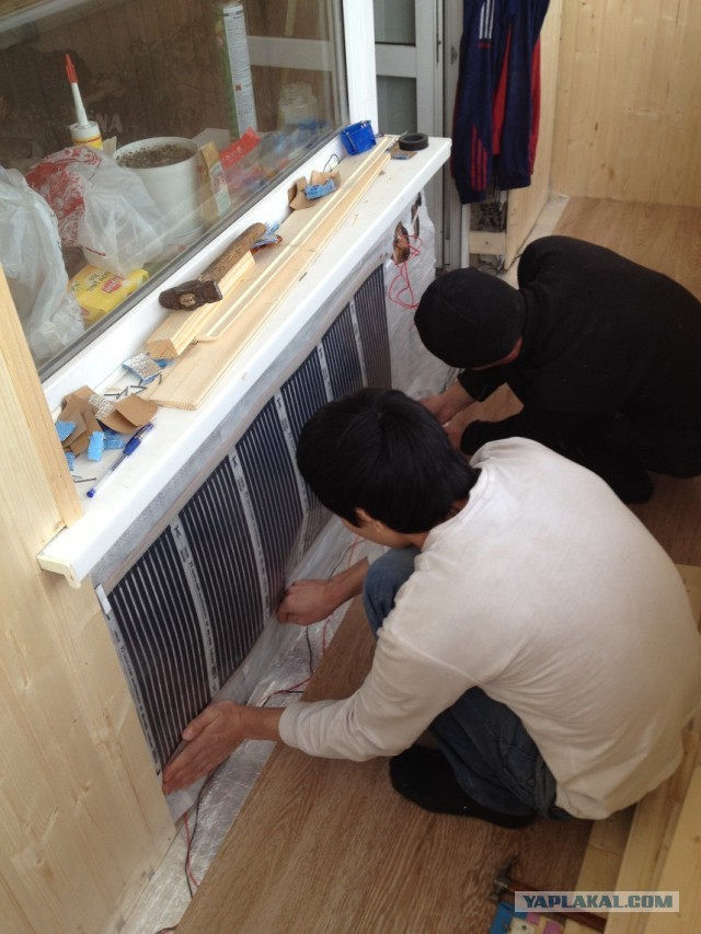 Ремонт балкона