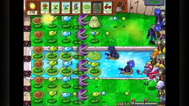 Plants vs. Zombies короткометражка от ИИ
