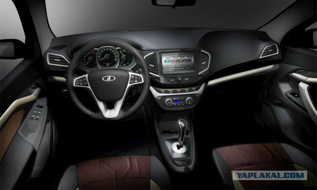 АвтоВАЗ рассекретил интерьер Lada Vesta.