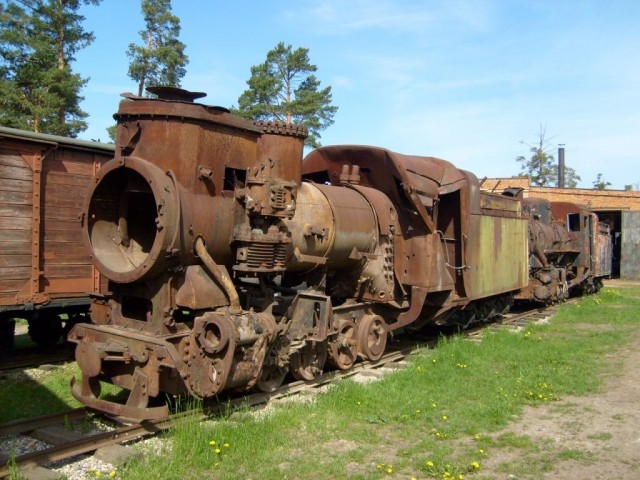 Музей паровозов в Переславль-Залессоком