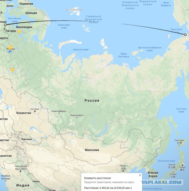 Гифка, показывающая настоящий размер стран, а не тот, к которому мы привыкли на картах