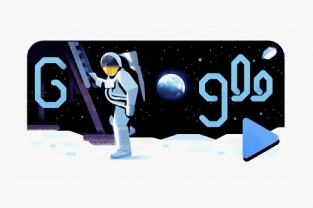 Google и день космонавтики