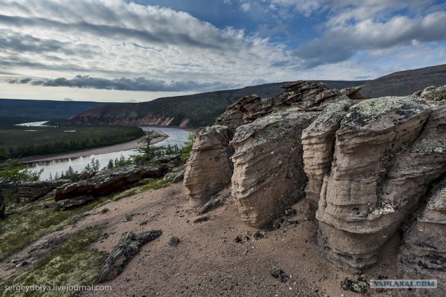 Сплав по реке Котуйкан.