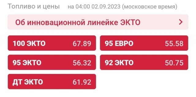 А  что с ценами на бензин и ДТ?