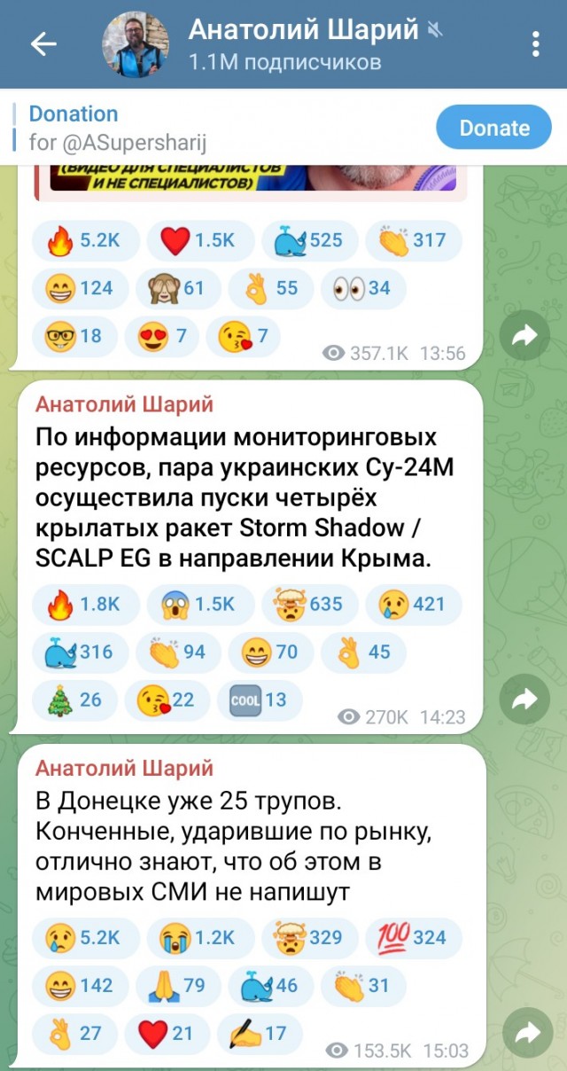 ВСУ нанесли удар по рынку в Донецке