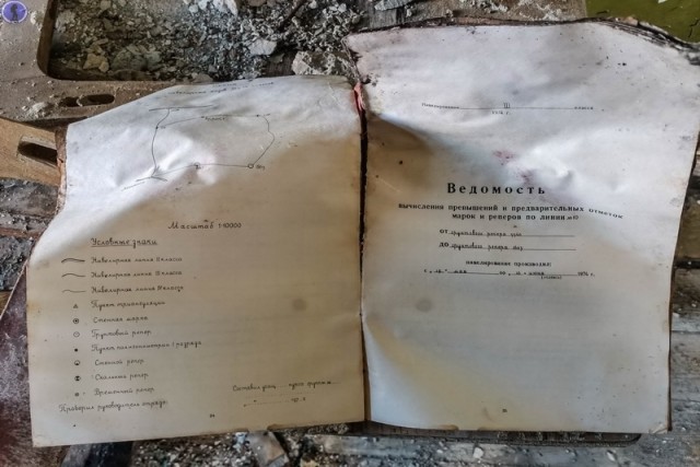 Нашли в Дальневосточном лесу заброшенную топографическую базу