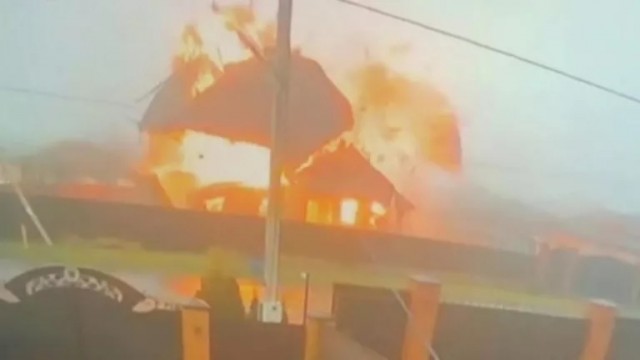Взрыв бытового газа в селе Драгунское Белгородского округа
