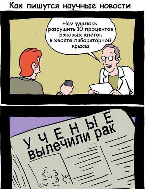 Как на самом деле работают СМИ (3 картинки)