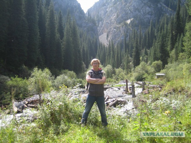 Озеро Каинды - Утонувший лес