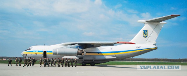 В Луганске сбили Ил-76