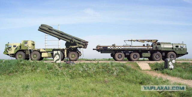 Артобстрел у границы с Украиной.