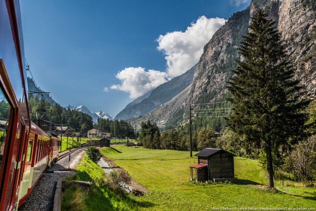 Самые красивые в мире железные дороги. Швейцария