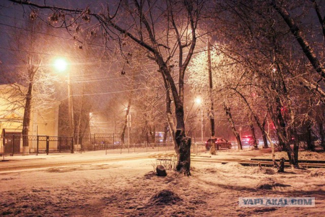 На Москву надвигается мегаснегопад