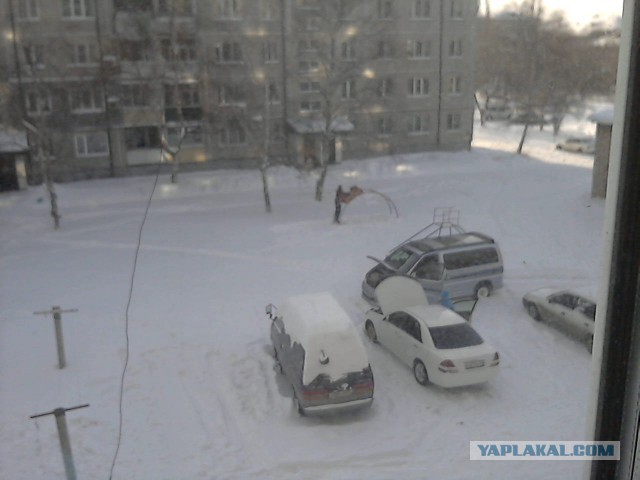 А во Владивостоке снова снежок