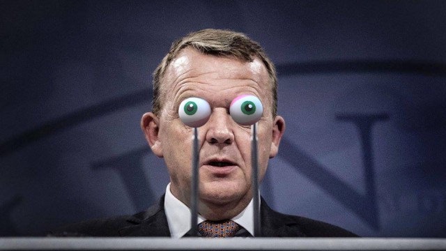 Фотожабы: Премьер-министр Дании на пресс-конференции