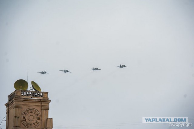 Военный парад в честь 75-летия Сталинградской победы в Волгограде