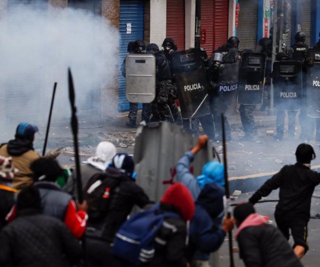 Эквадор: Улицы пахнут насилием