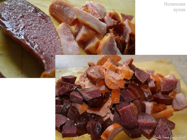 Астурийская фабада из Лигурии....