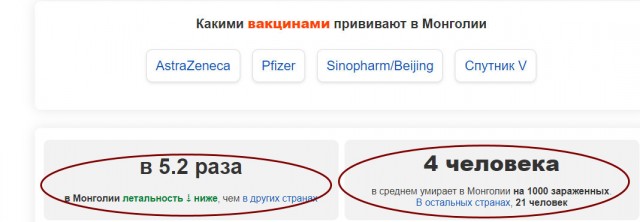 Поголовно вакцинированная Монголия столкнулась с рекордным ростом заражений коронавирусом