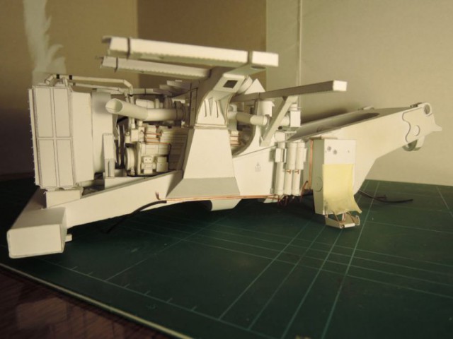 Белаз 75138 - модель из бумаги