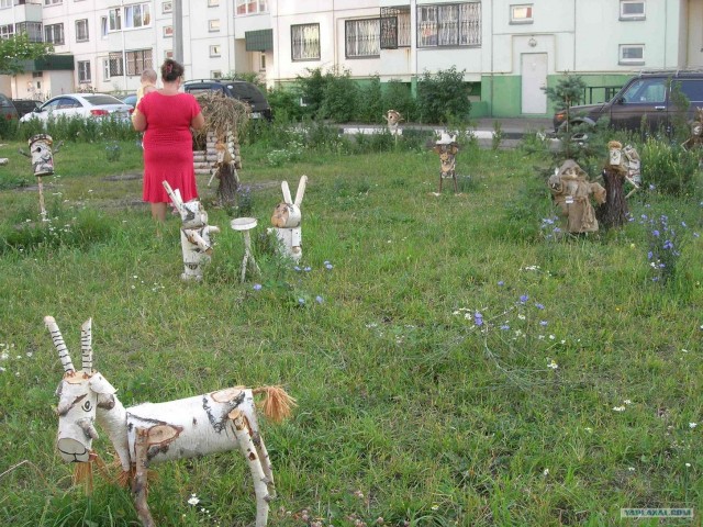 Конкурсное благоустройство отдельно взятого двора