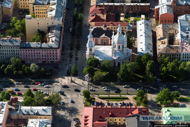 Санкт-Петербург с вертолета