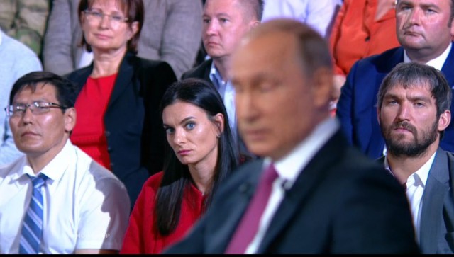 Прямая линия с В. В. Путиным