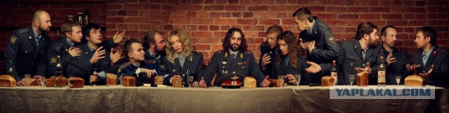 Кинопостеры и пародии на "Тайную вечерю"