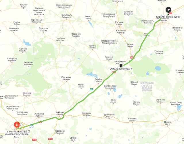 Из Казани в Брест на мотоцикле