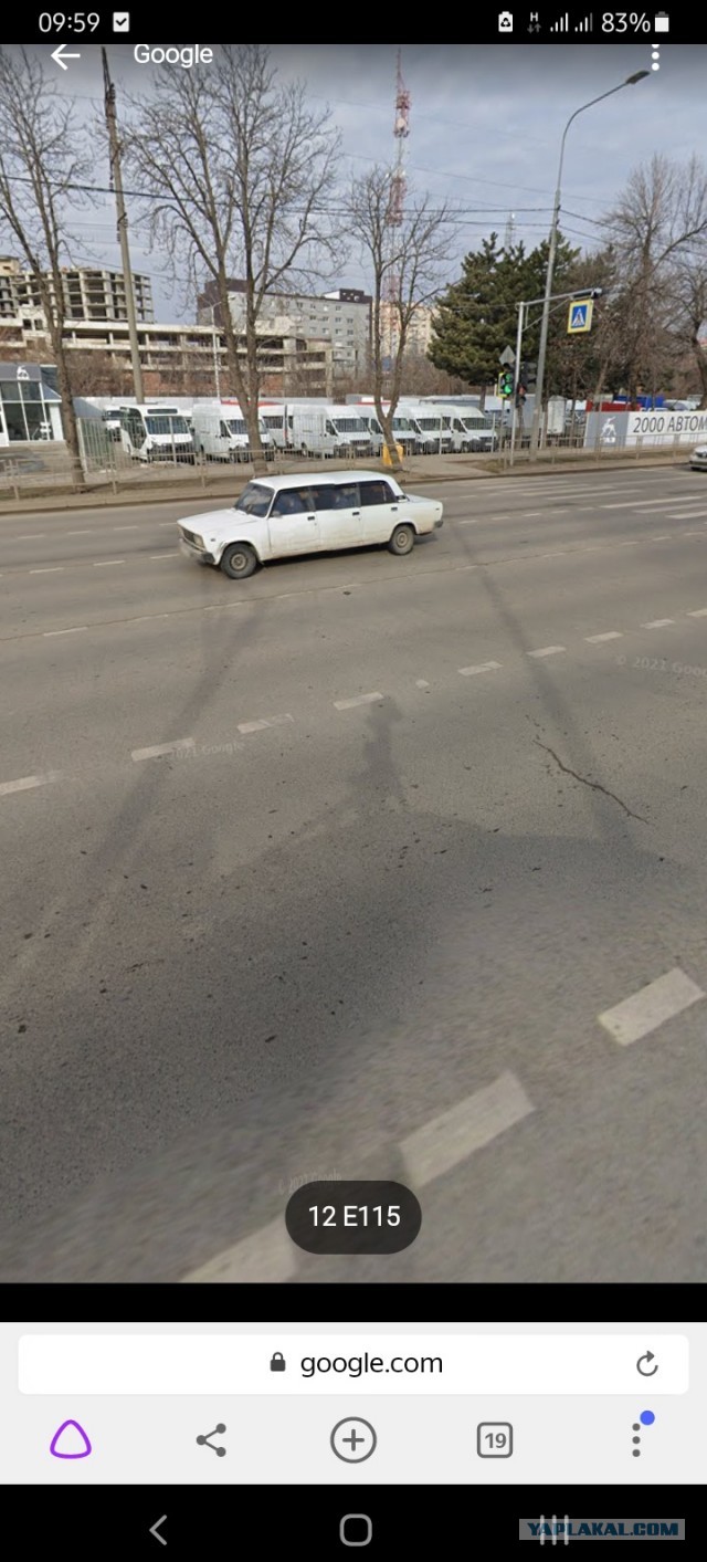 Момент вчерашней аварии в Краснодаре