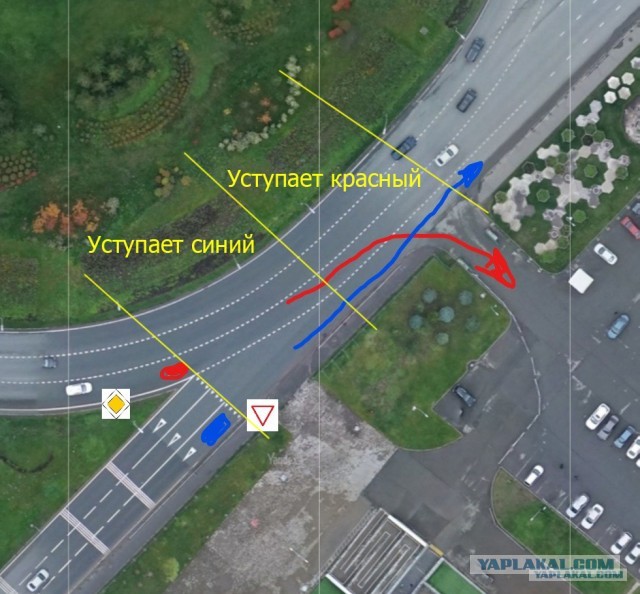 Проезд не стандартного кругового перекрестка. Опрос