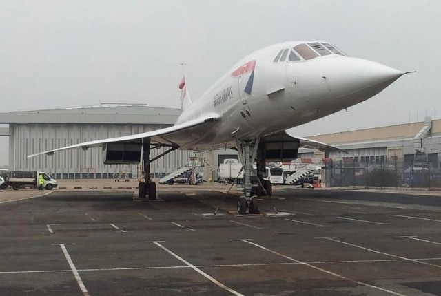 Зачем выкатили Concorde, который 10 лет стоял без движения