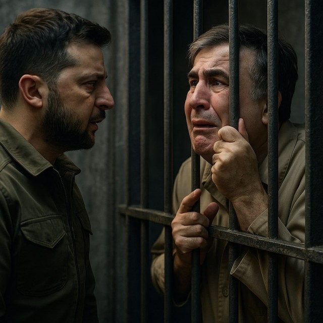 Бывший президент Грузии попросил Зеленского включить его в списки обмена пленными