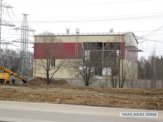 Ночная подстанция и 500 кВ