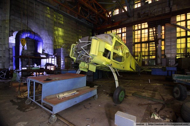 Заброшенный цех прототипов