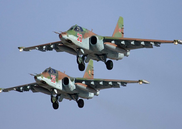 США сообщили о «предупредительных выстрелах» F-22 в сторону российских Су-25 в Сирии