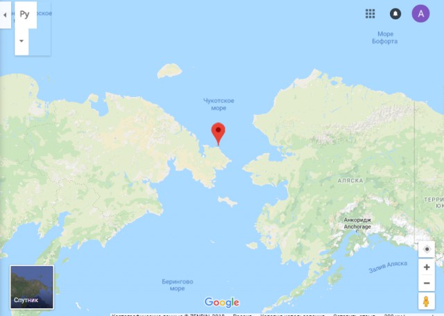 Чукотский поселок Энурмино