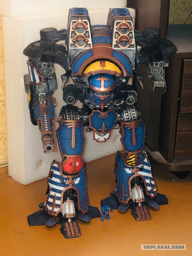 Warlord Titan. Сервиторим потихоньку