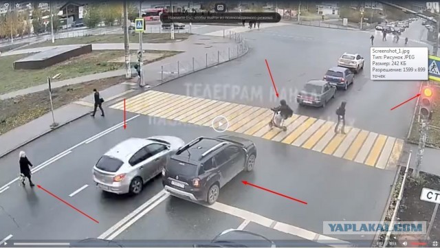 Встреча двух представителей нетрадиционной дорожной ориентации