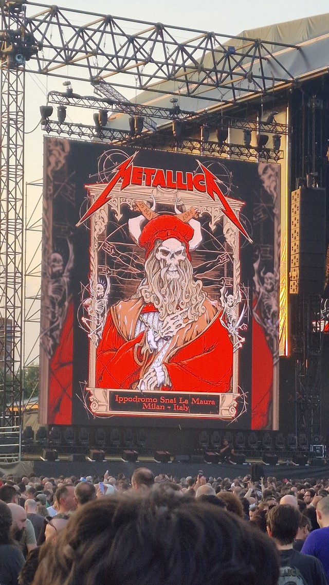 Концертные постеры от Metallica...