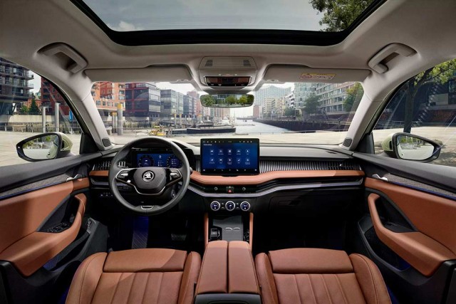 Skoda Superb - 2831 км на одной заправке